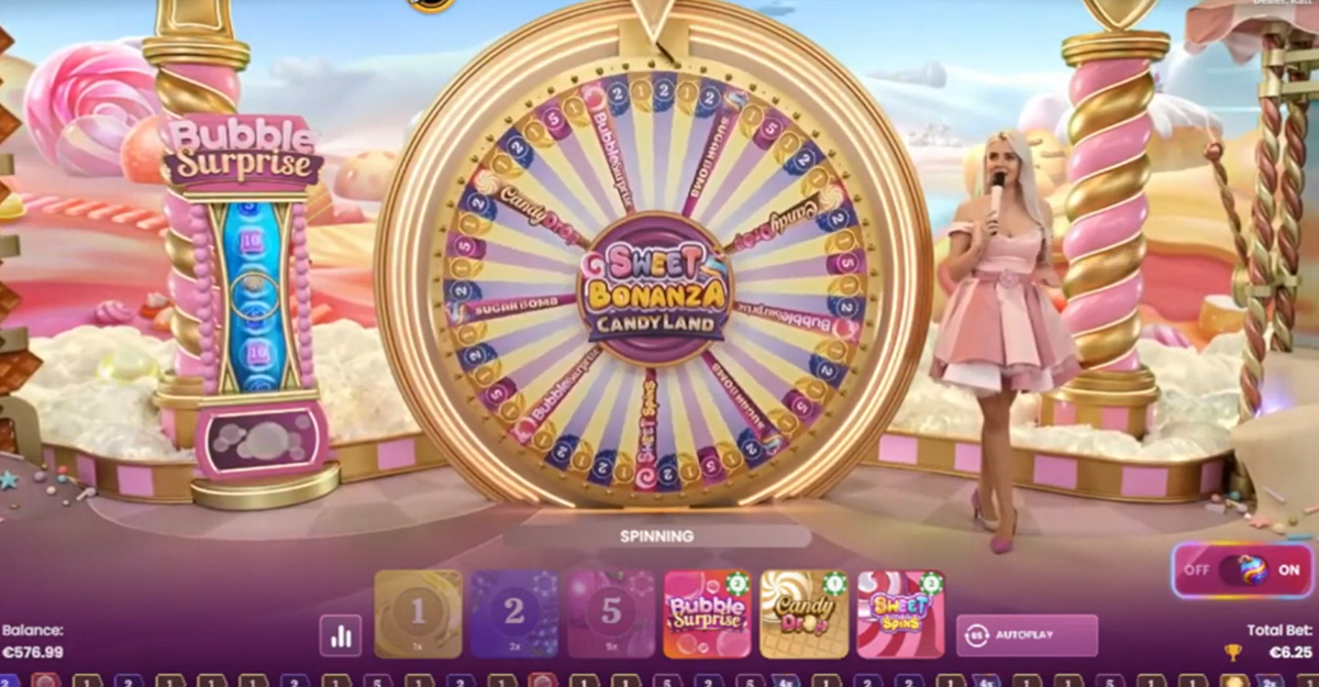 Sweet Bonanza Candyland - Host